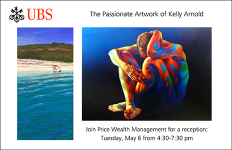 UBS Show of Kelly Arnold's Passionate Artwork